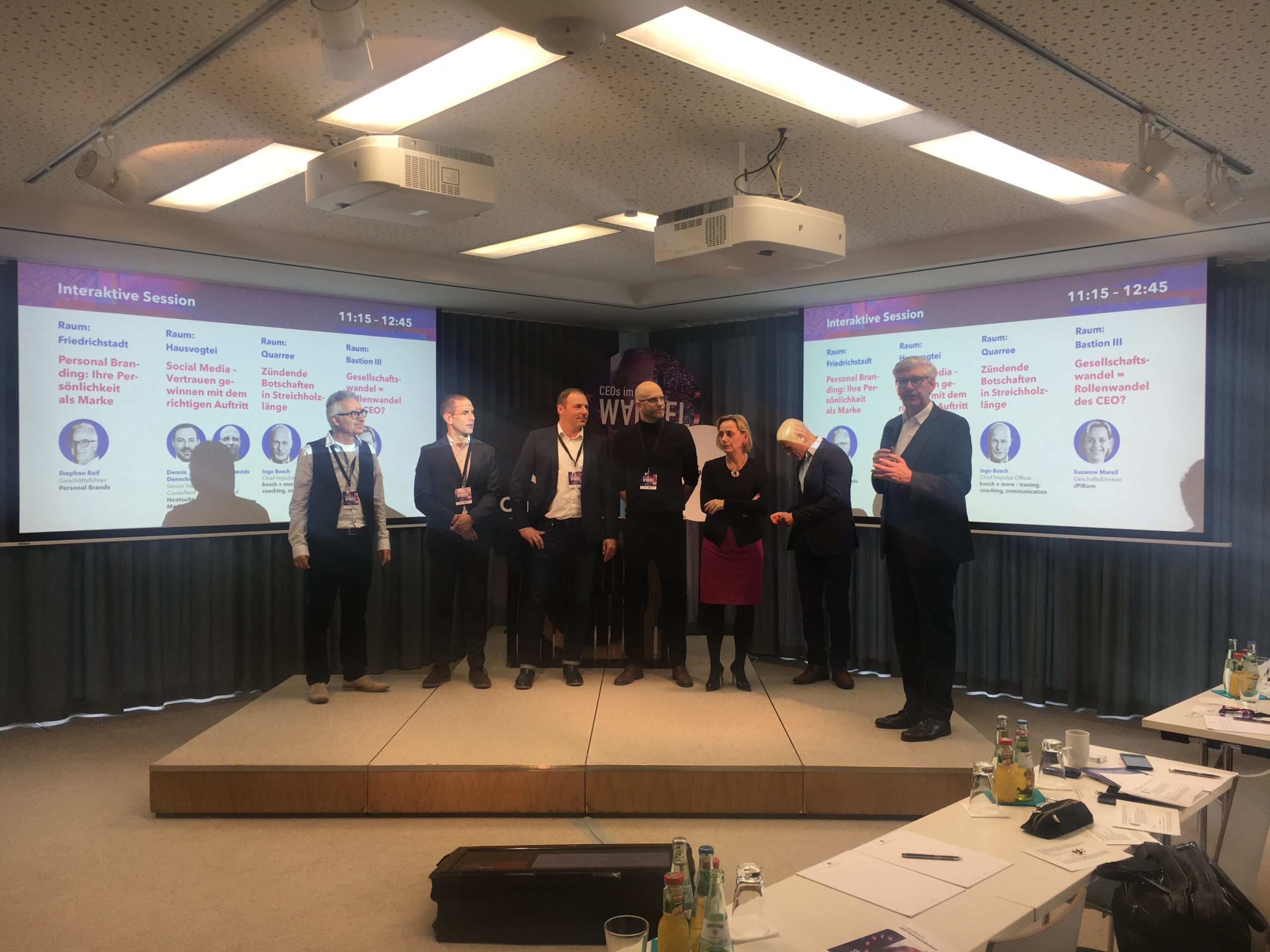 INTERAKTIVE SESSIONS - Vorstellung der Workshophalter